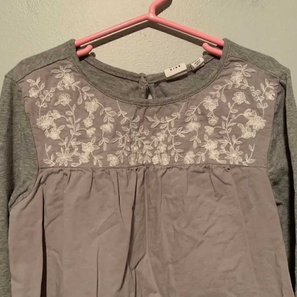 Girl's Floral Gap Shirt